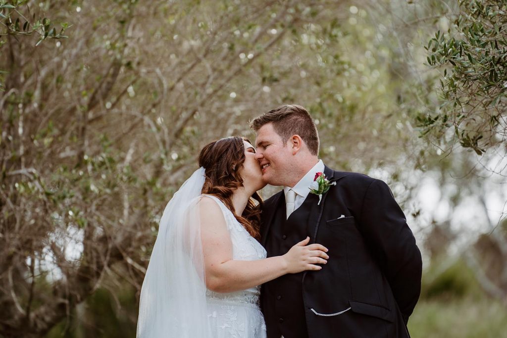 Wedding Photography - couple embracing