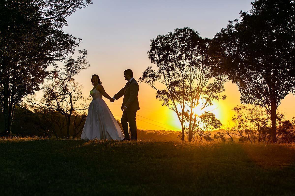 Wedding Photography - couple at sunset