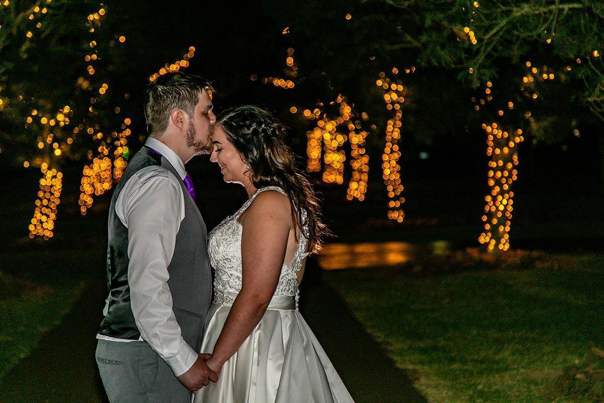 Wedding Photography - forehead kiss