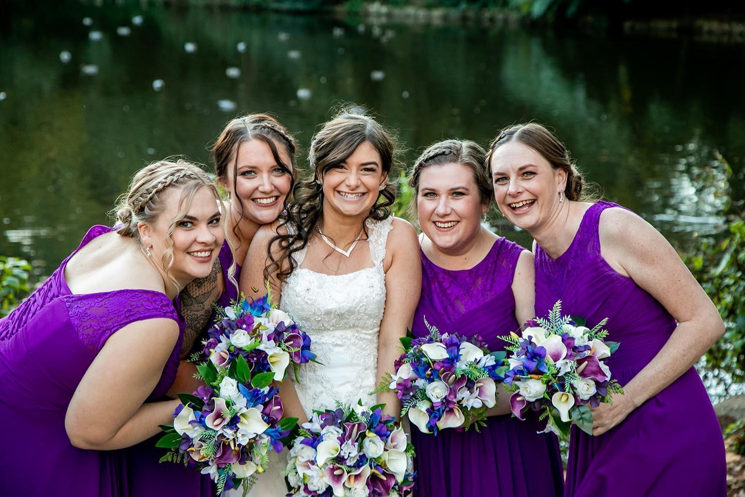 Wedding Photography Bride and Bridesmaids