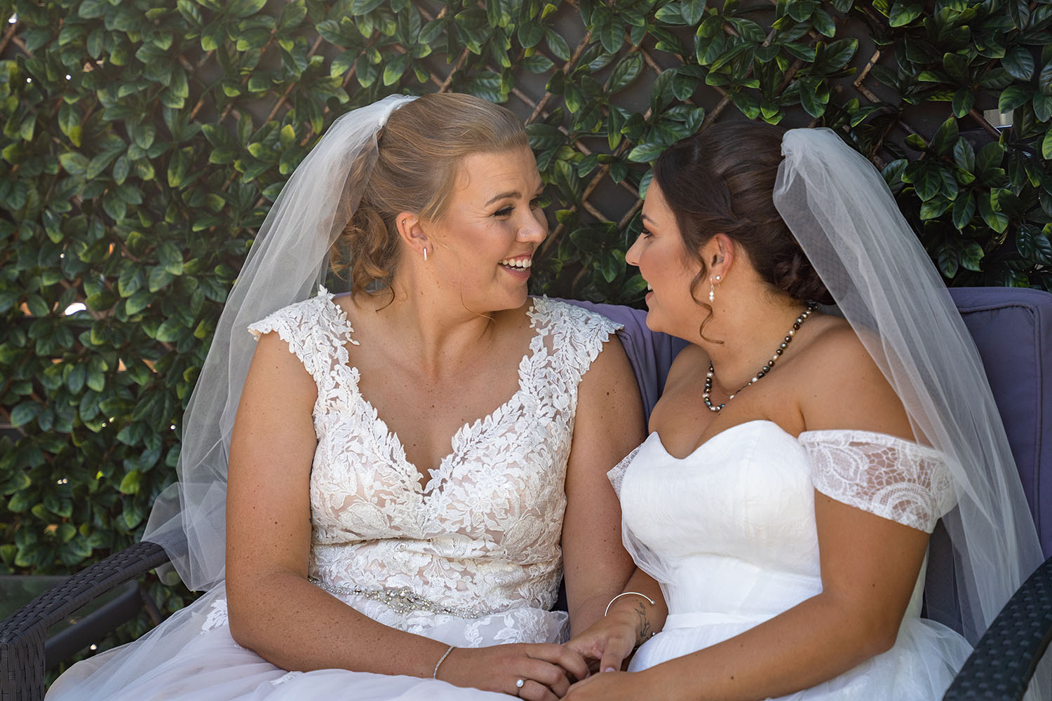 Wedding Photography - Brides together
