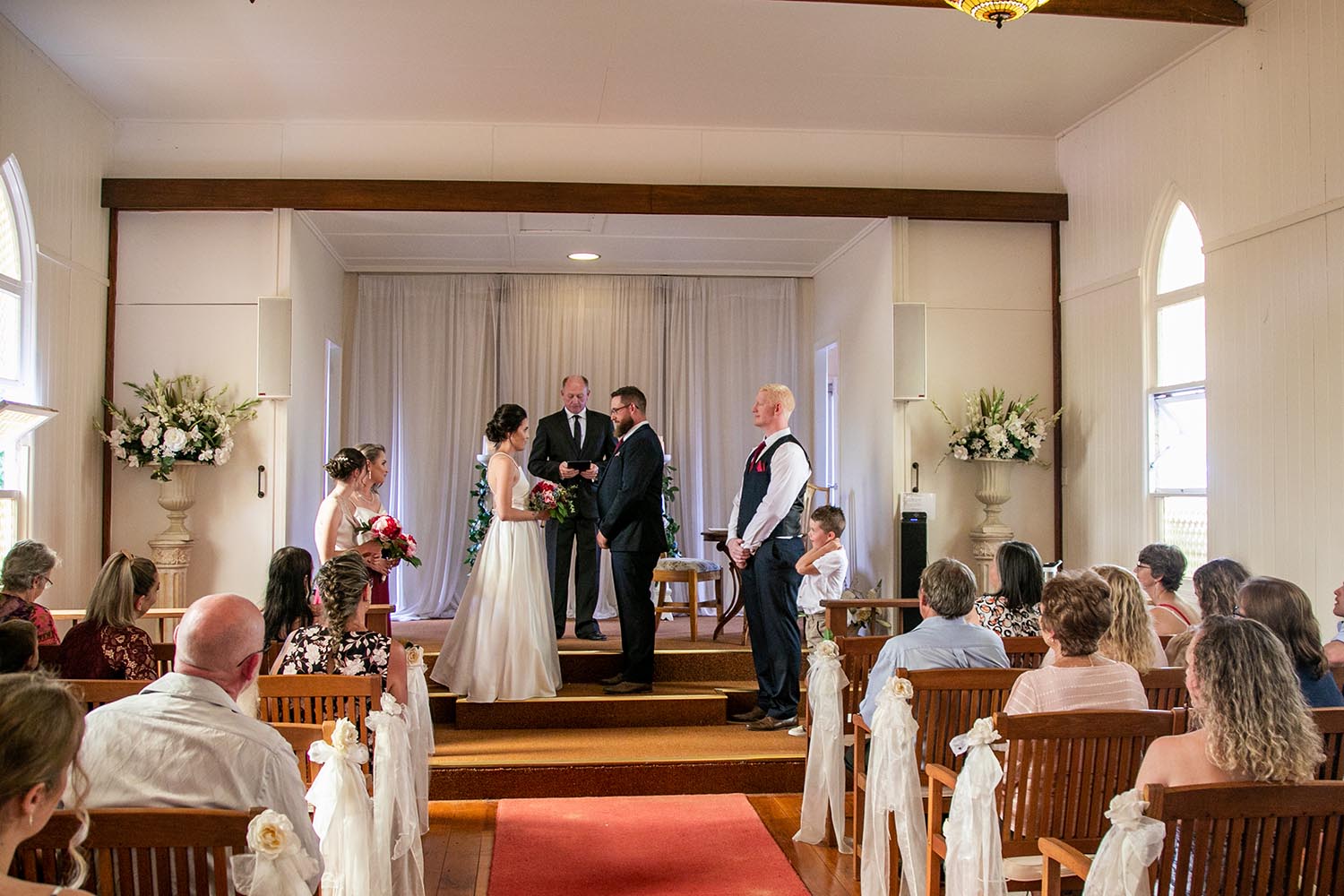 Wedding Photography - bride and groom embracing