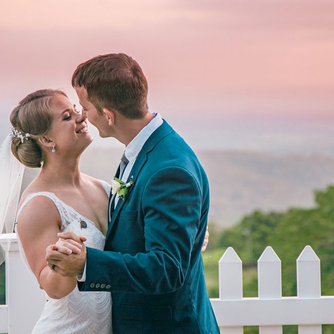 Wedding Photography - Couple at sunset
