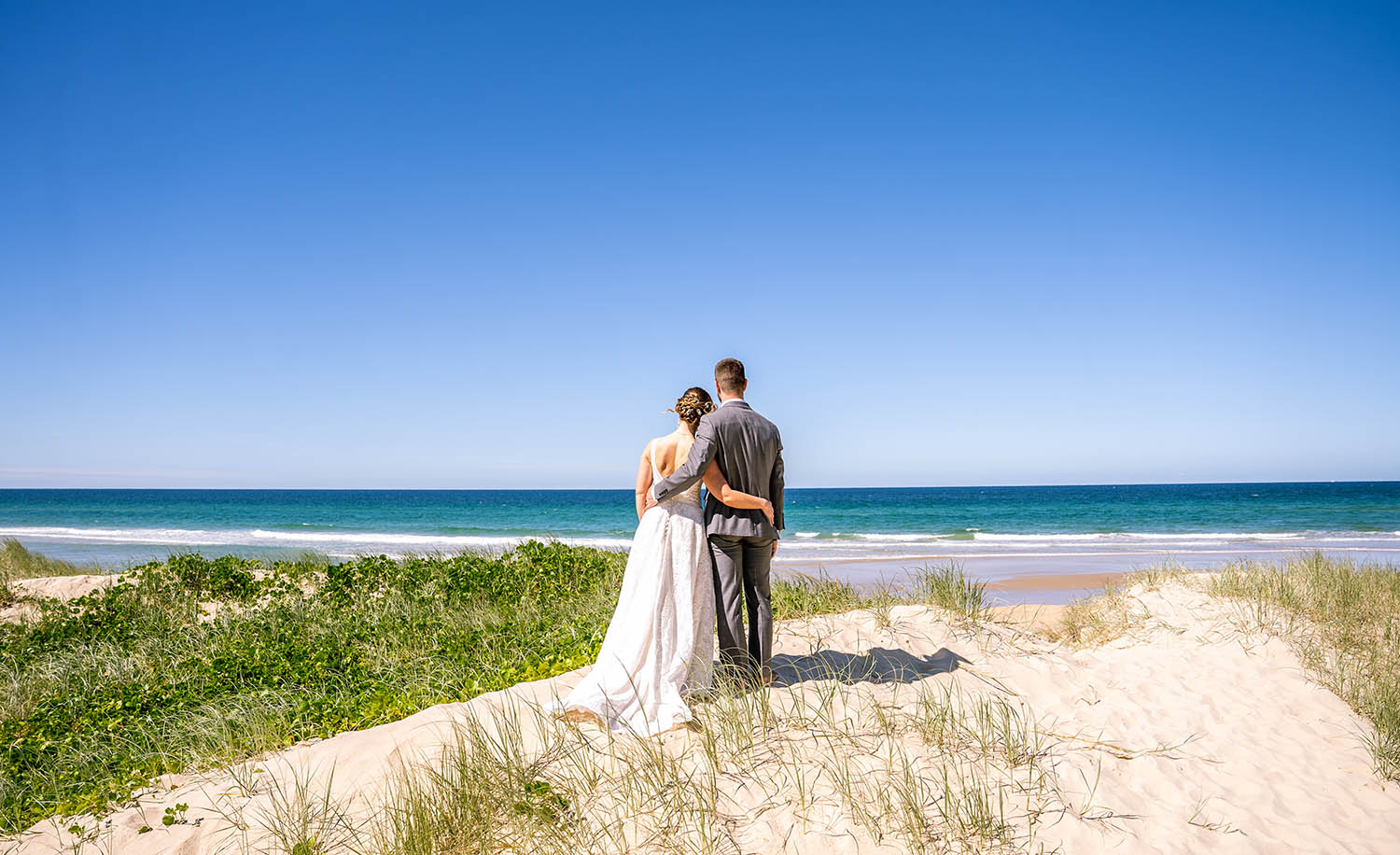 Wedding Photography - Couple on beach
