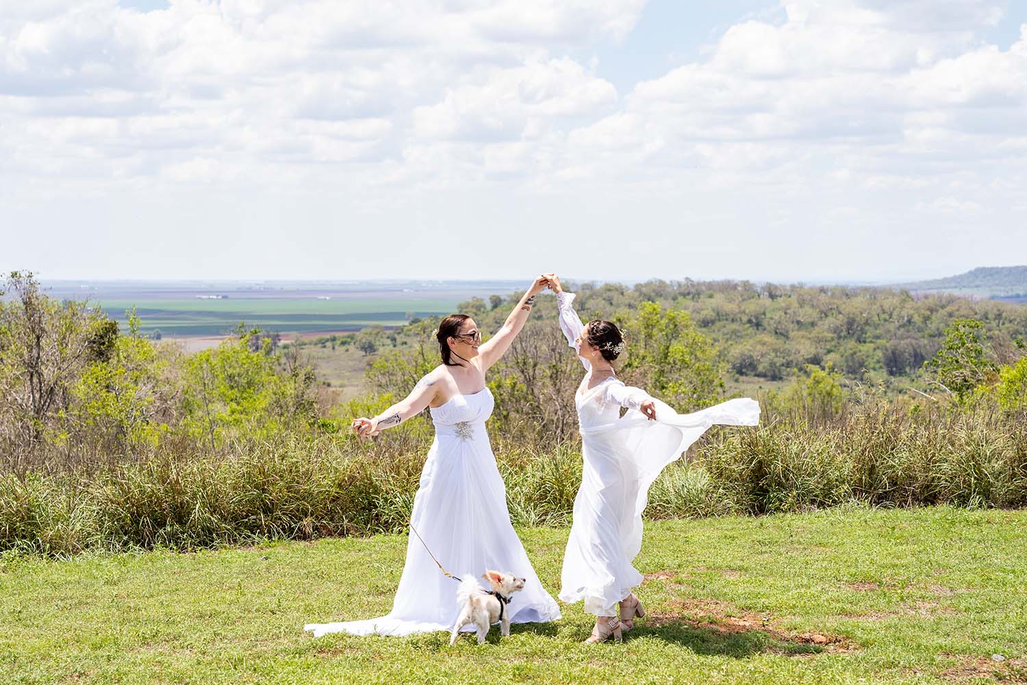 Wedding Photography - Dancing Brides