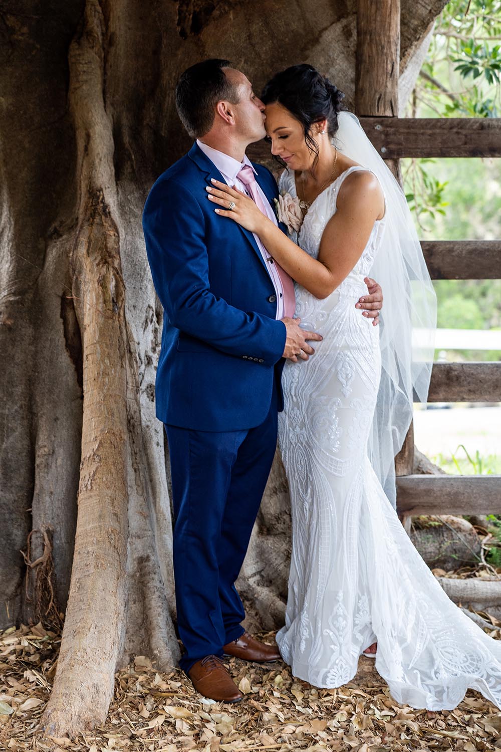 Wedding Photography - Forehead kiss