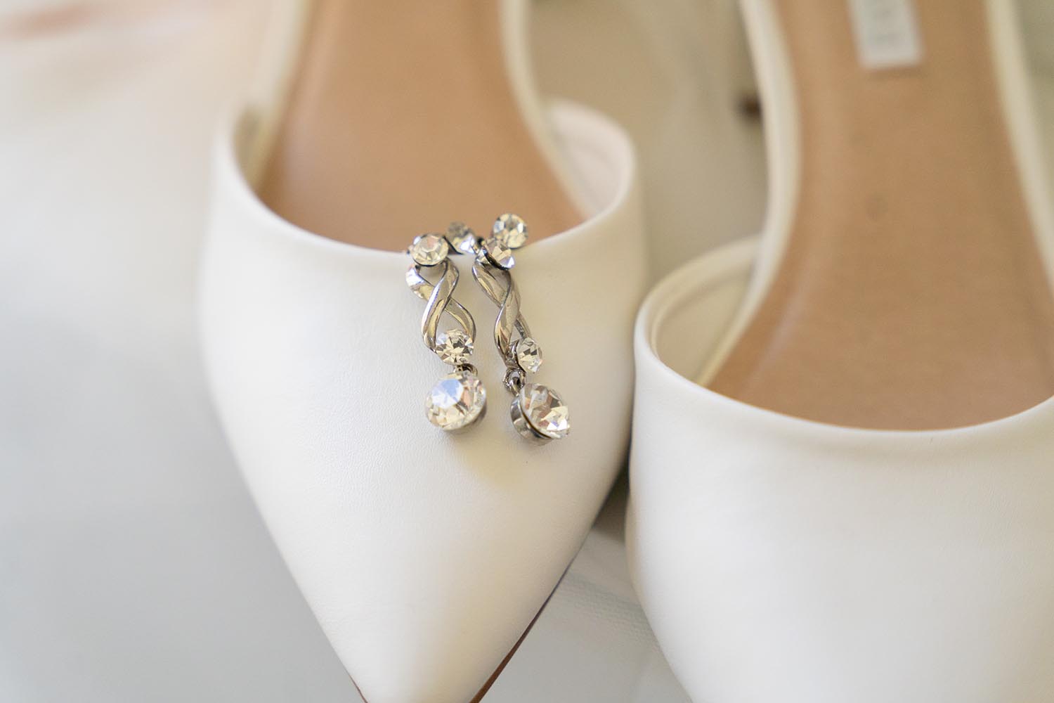 Wedding Photography - bride shoes