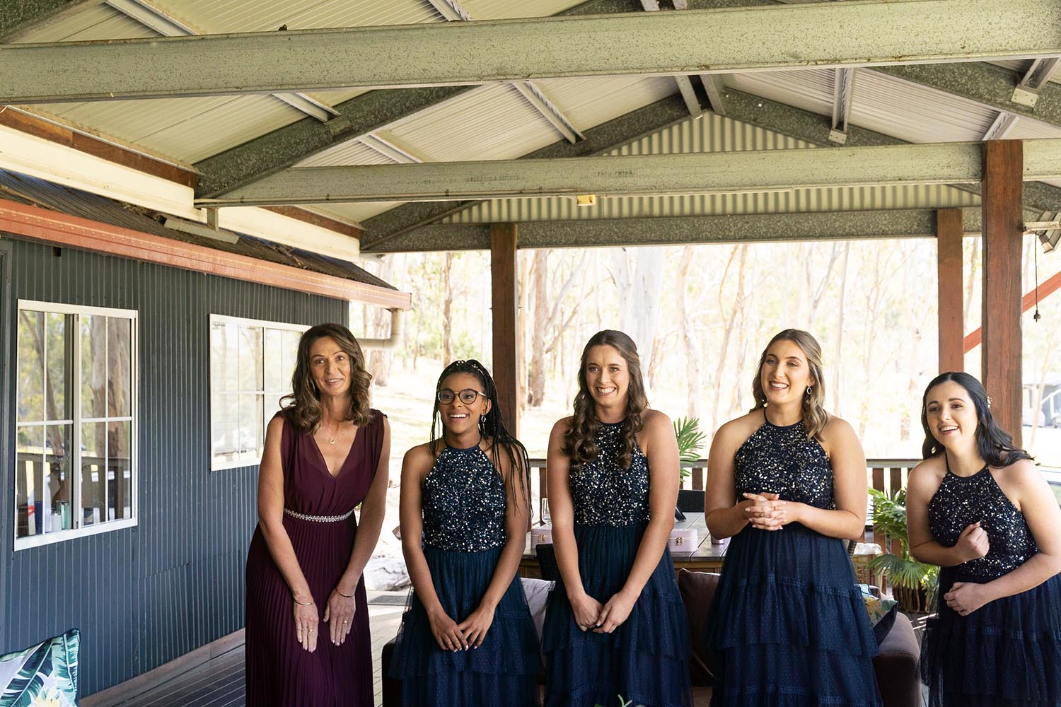 Wedding Photography - bridesmaids reactions to bride