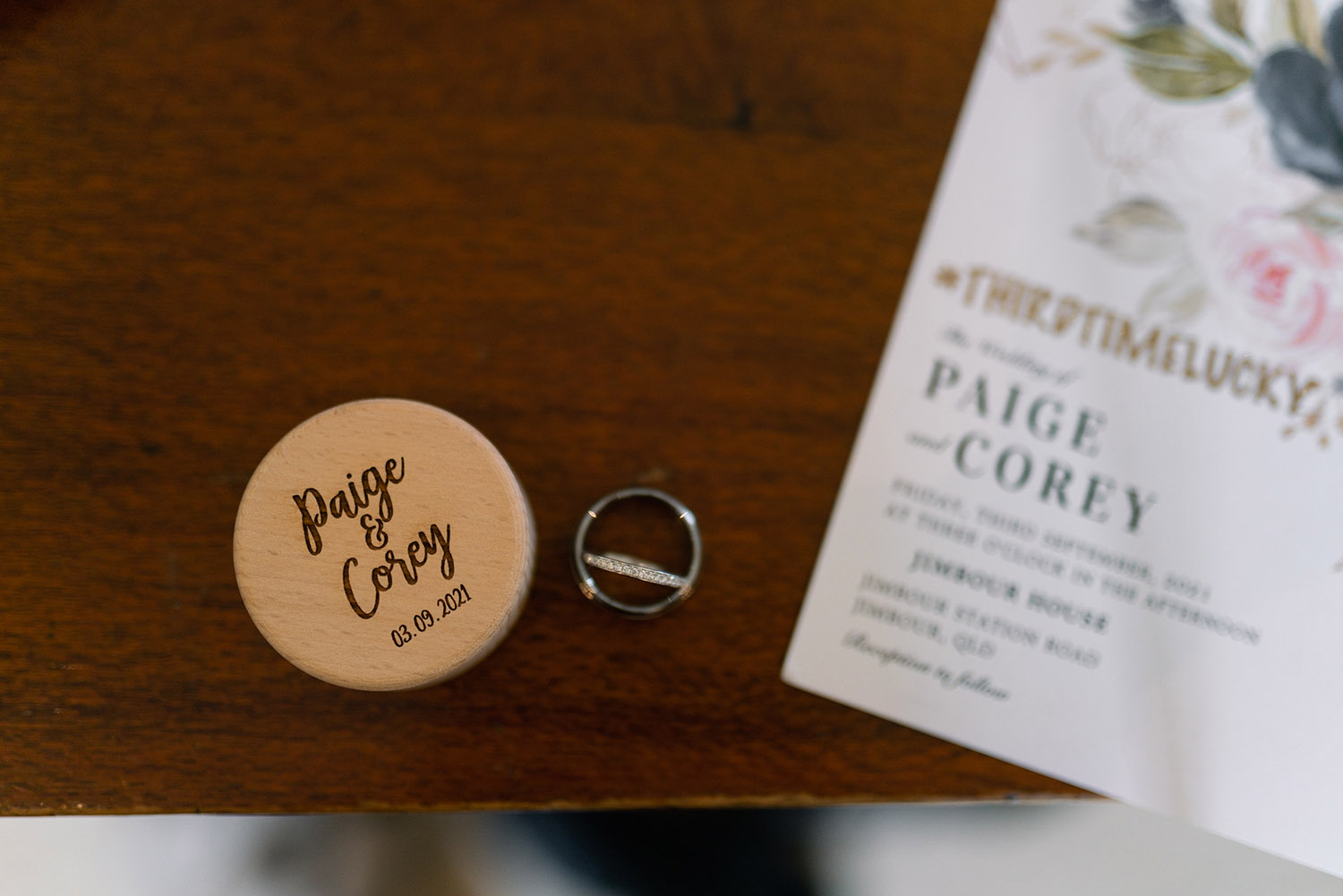 Wedding Photography - ring close up