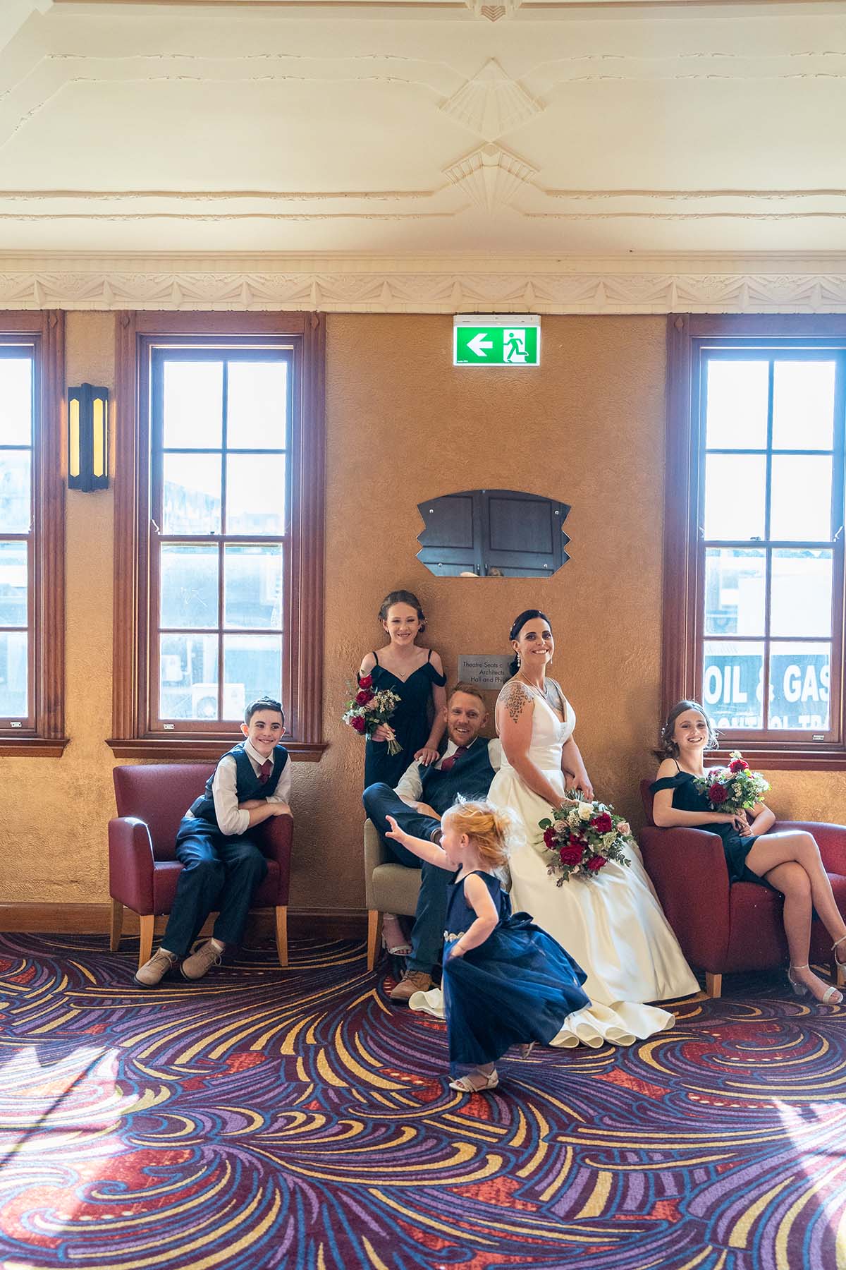 Wedding Photography - Bridal Party sitting