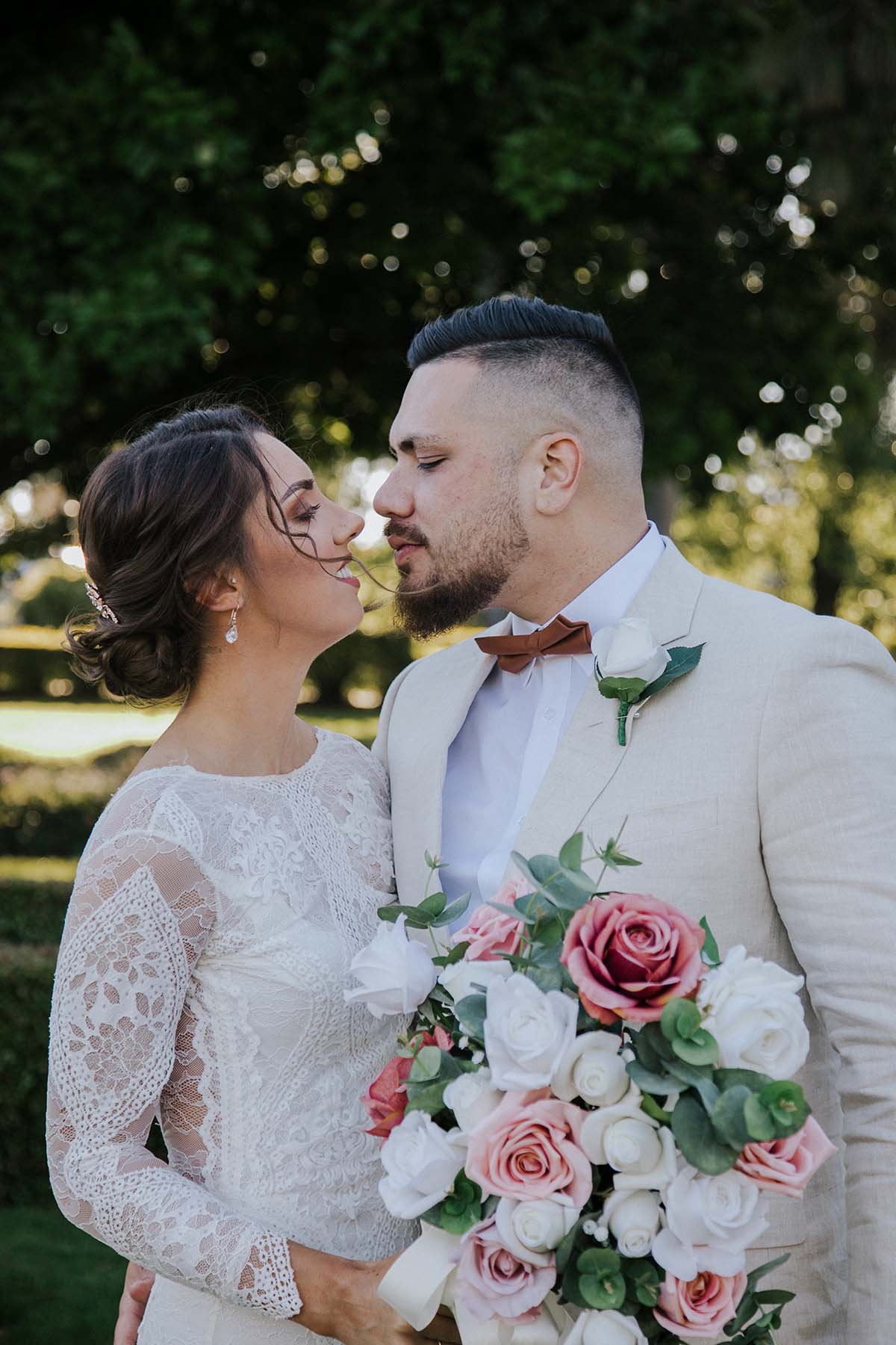 Wedding Photography - Bride and Groom kiss