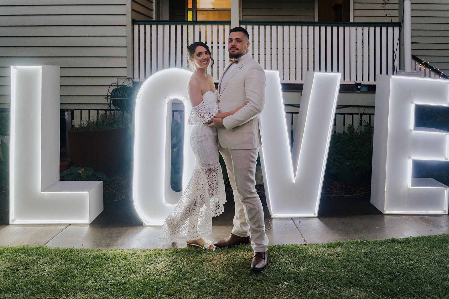 Wedding Photography - bride and groom love