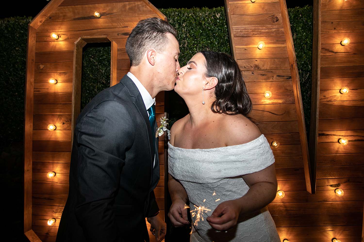 Wedding Photography - Bride and Groom kiss