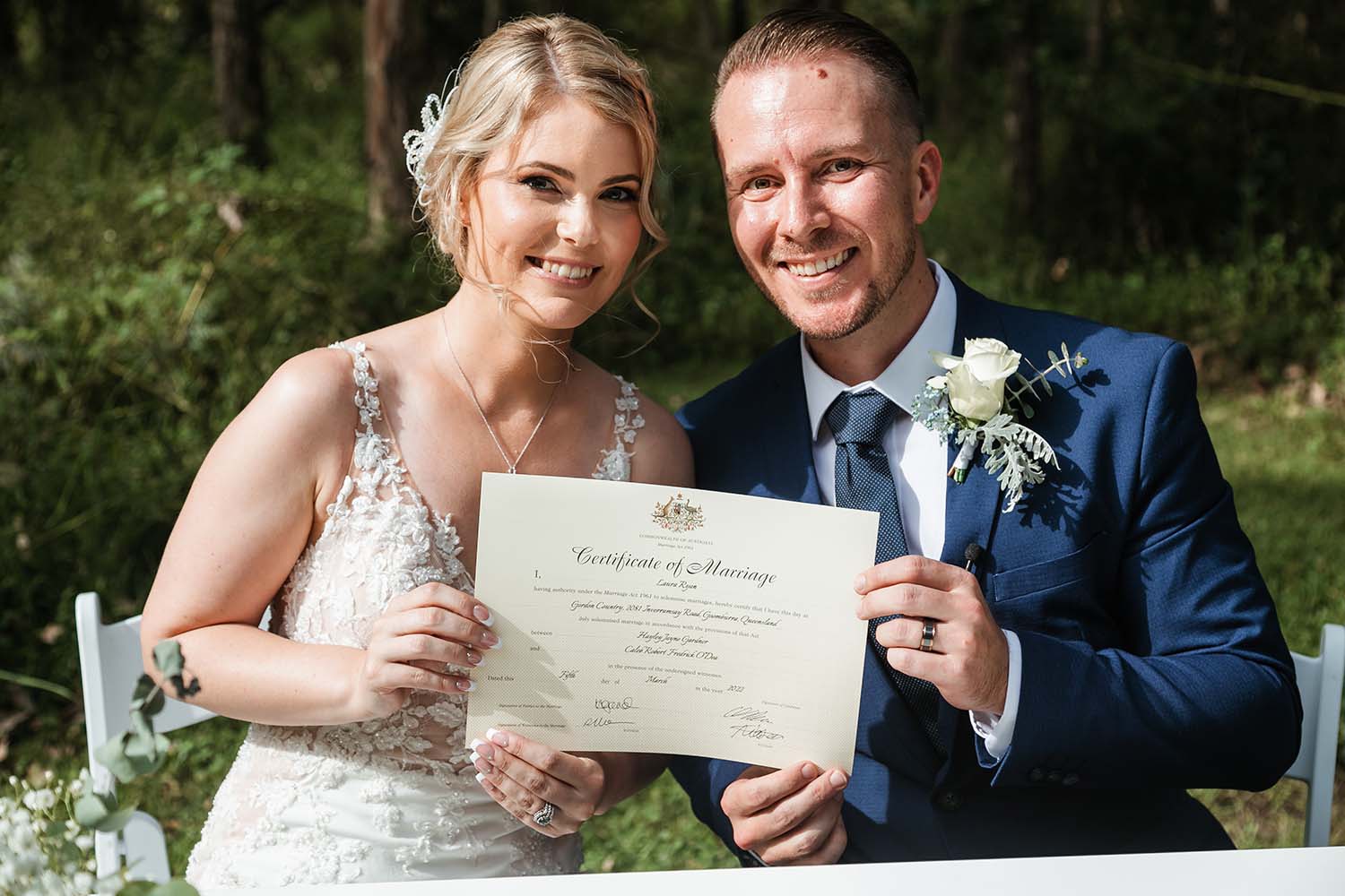 Wedding Photography - marriage certificate