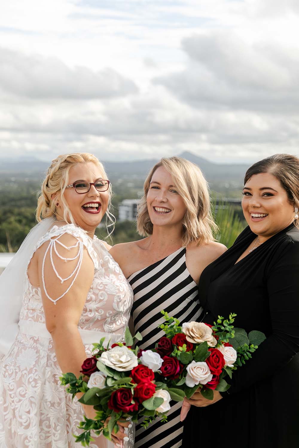 Destination Wedding Photography - Bride and guests