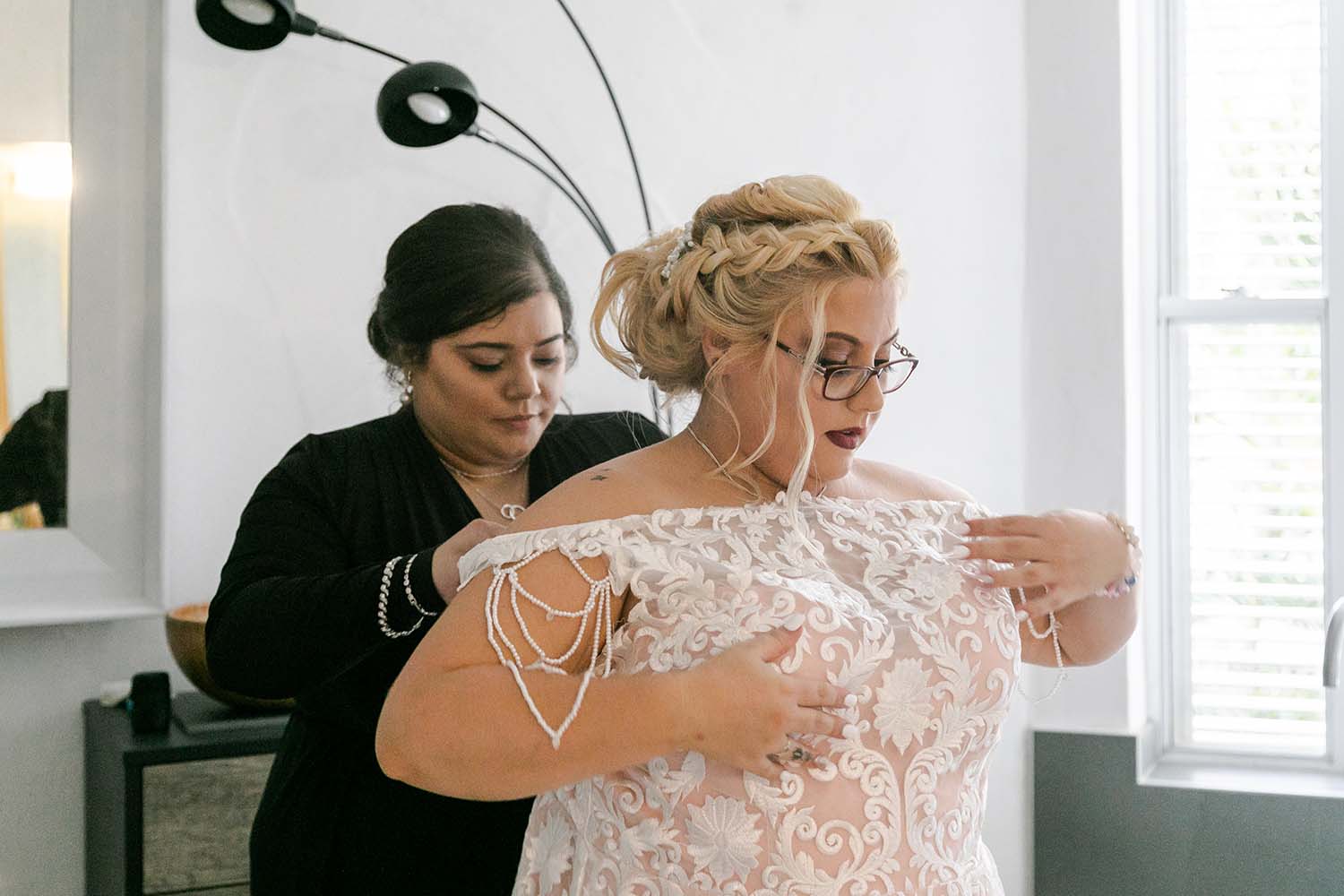 Destination Wedding Photography - Bride getting ready