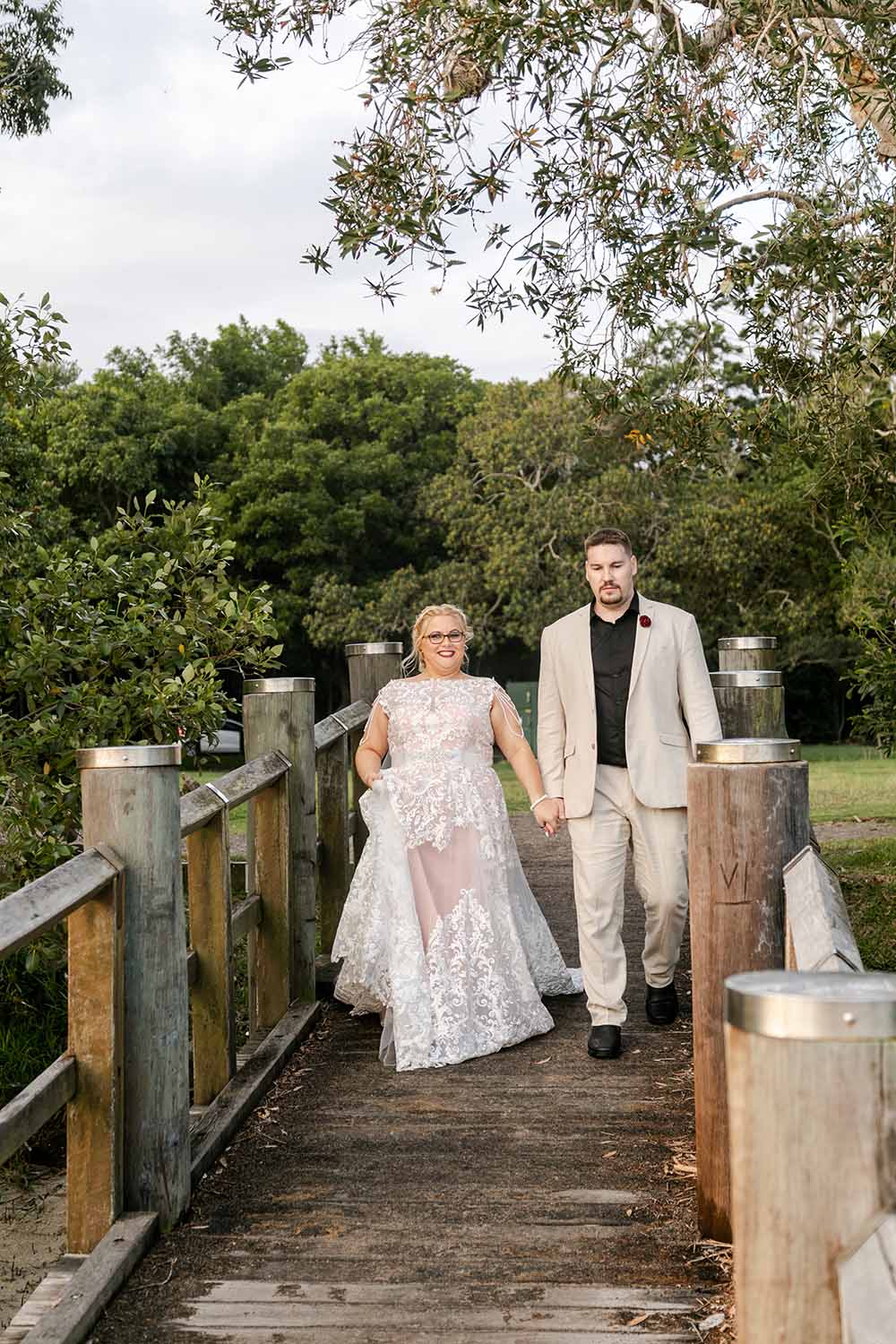 Destination Wedding Photography - bride and groom walking