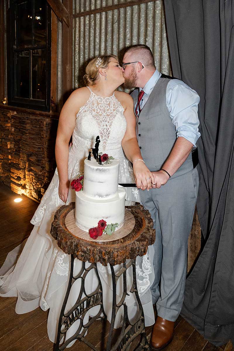 Wedding Photography - Cutting the cake