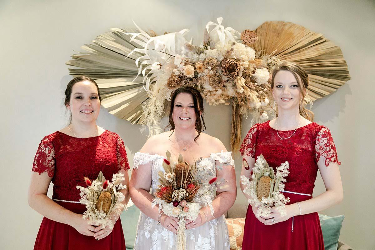 Wedding Photography - bride and bridesmaids