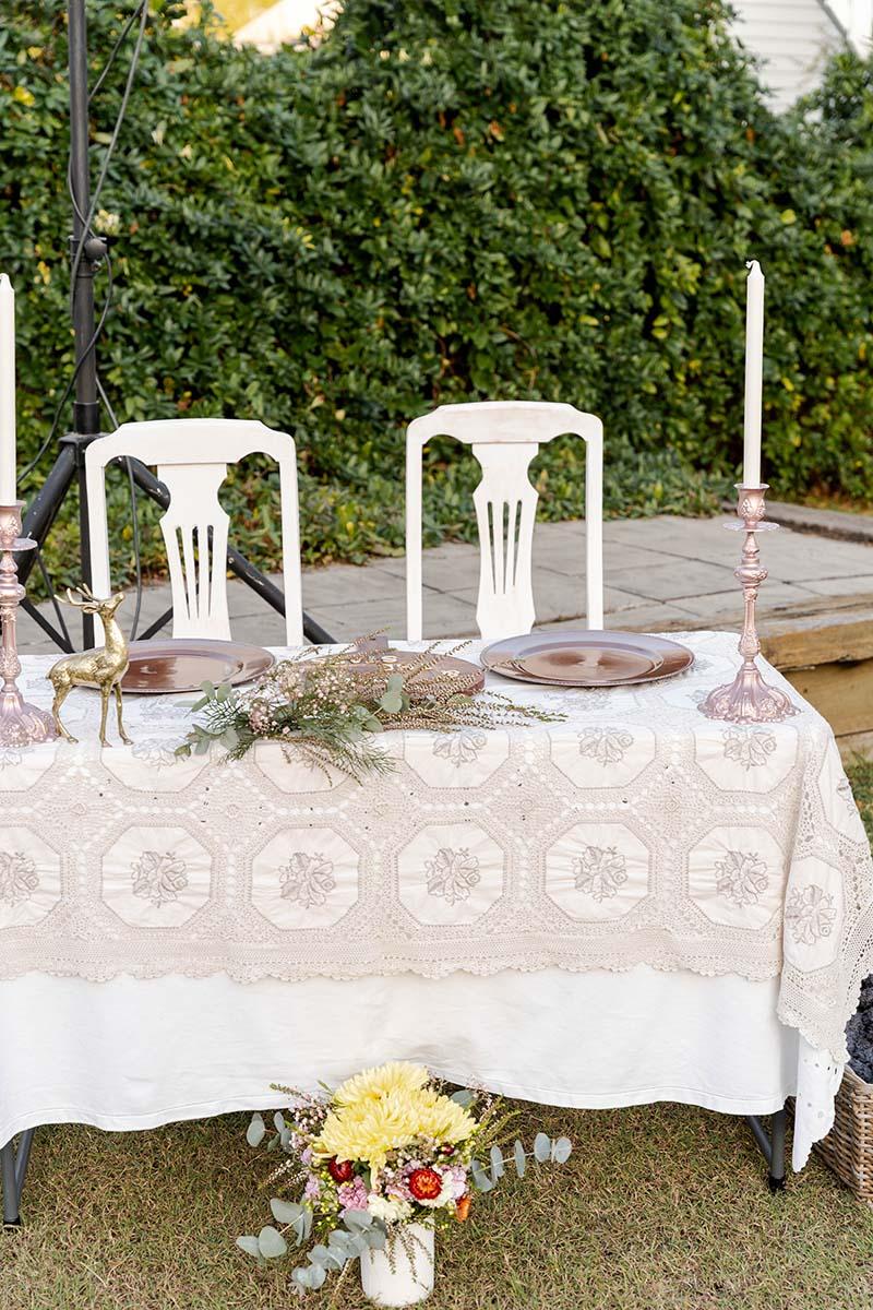 Wedding Photography - reception table