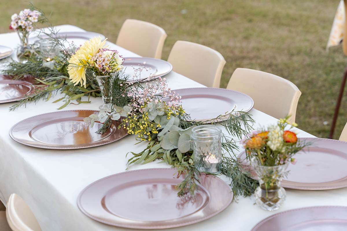 Wedding Photography - table setup