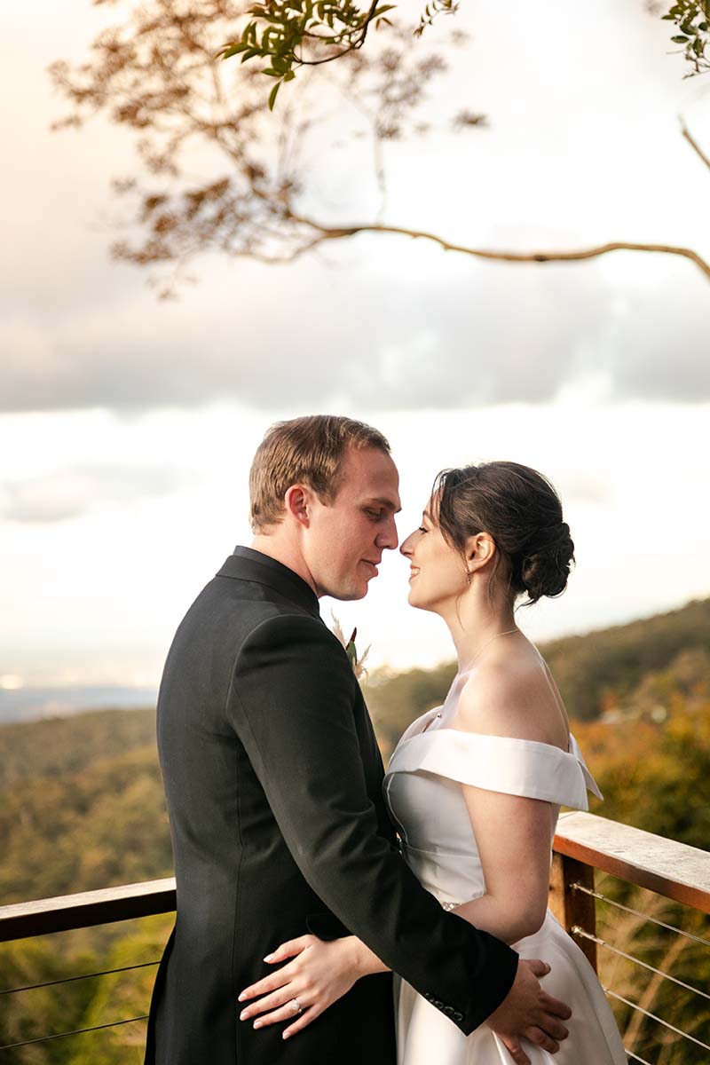 Wedding Photography - Bride and Groom Embracing