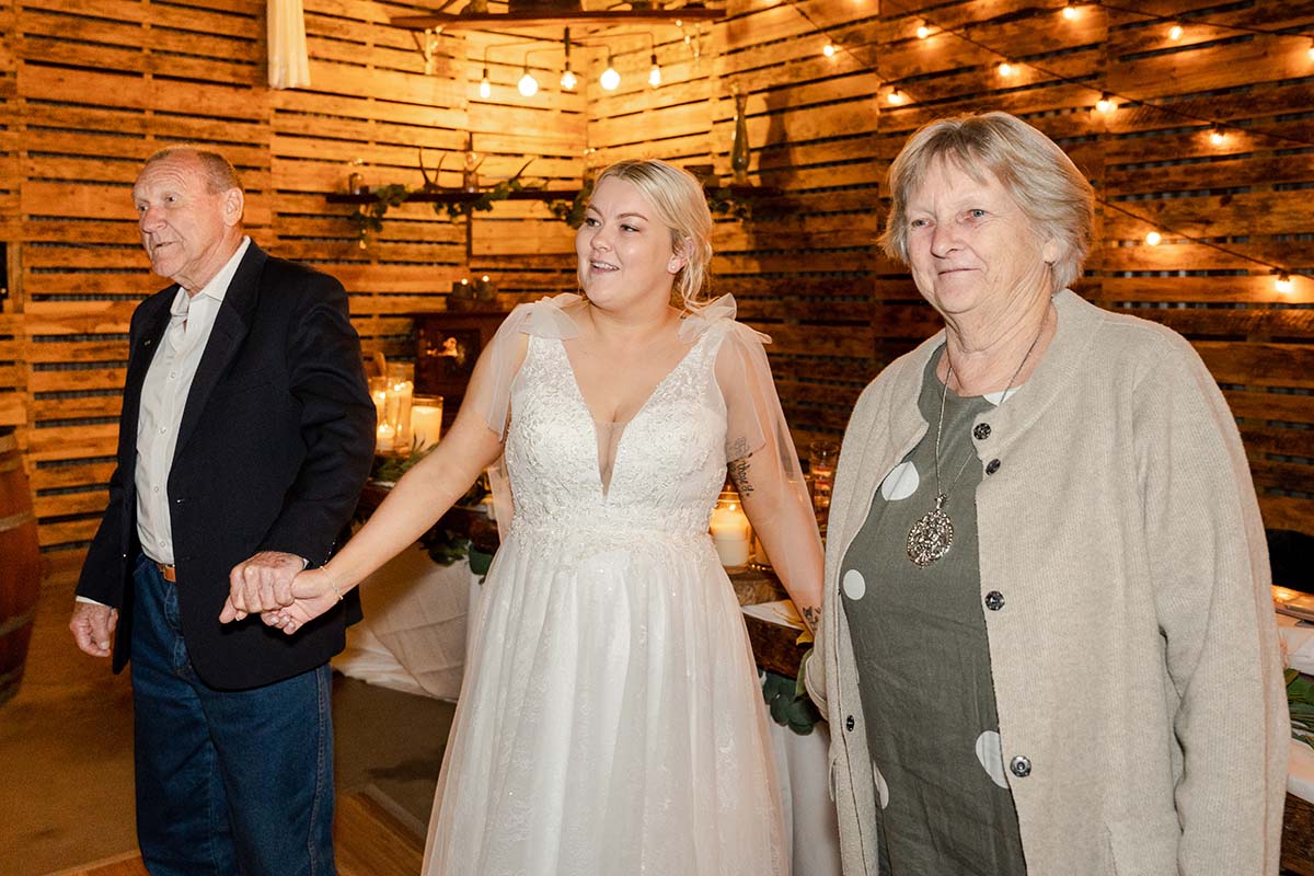 Wedding Photography – bride and grandparents