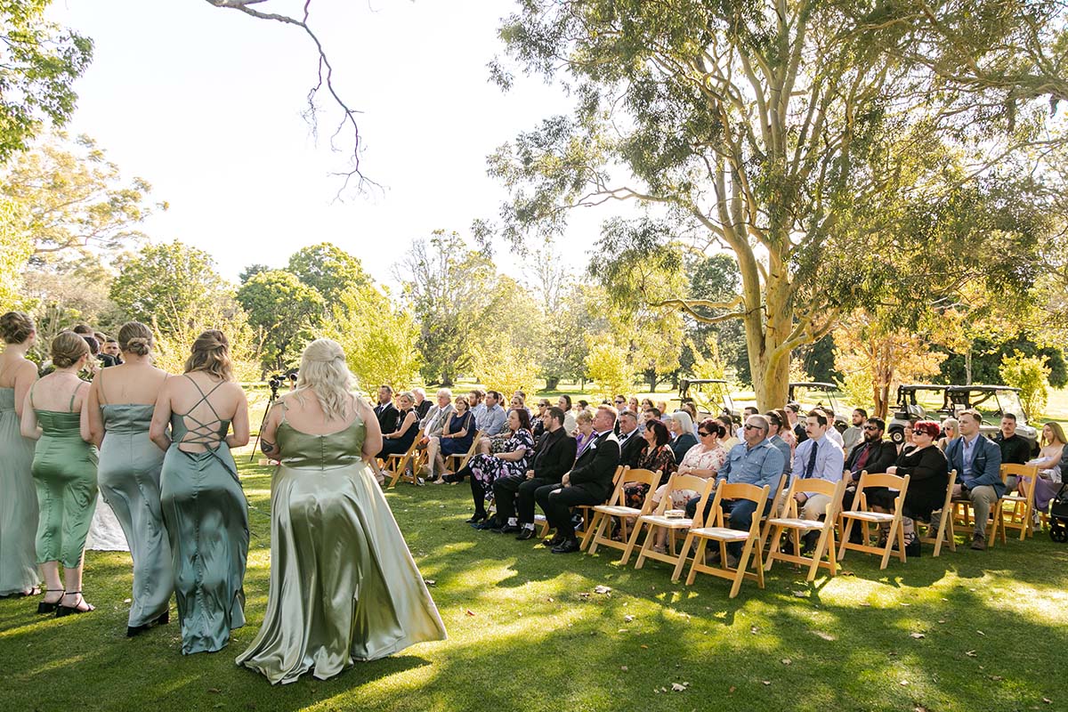 Wedding Photography - ceremony guests